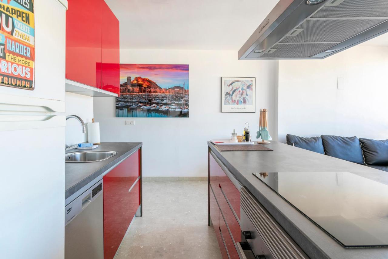 Beach Suite, City & Mountain View Alicante Exterior foto